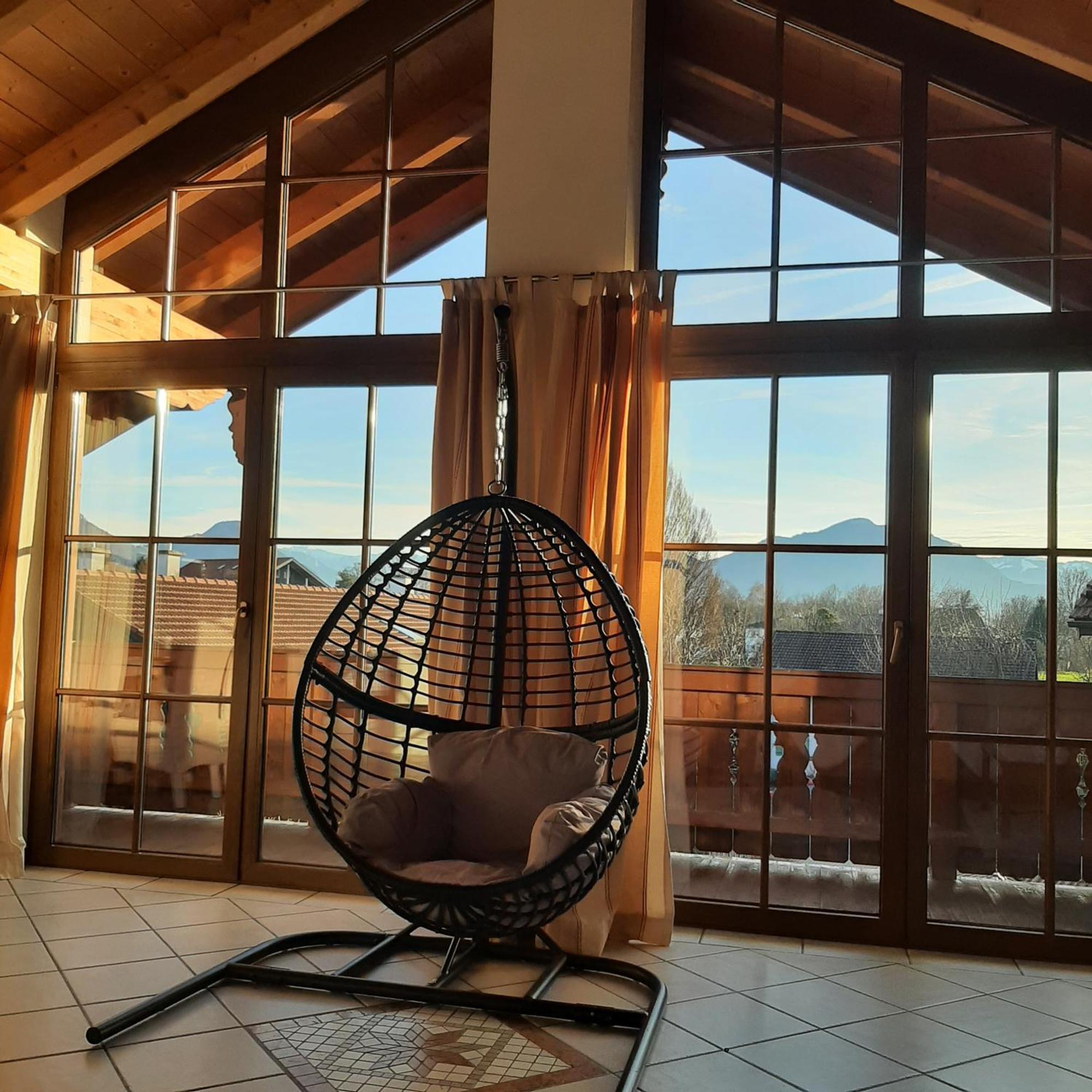 Bergpanorama Naehe Chiemsee Appartement